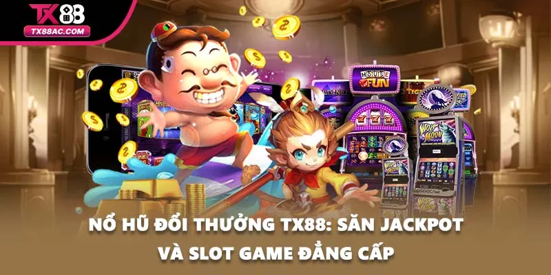 Nổ Hũ Đổi Thưởng TX88: Săn Jackpot và Slot Game Đẳng Cấp